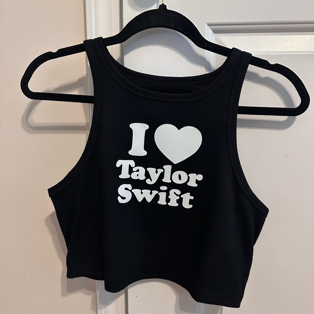 I love taylor swift crop top
